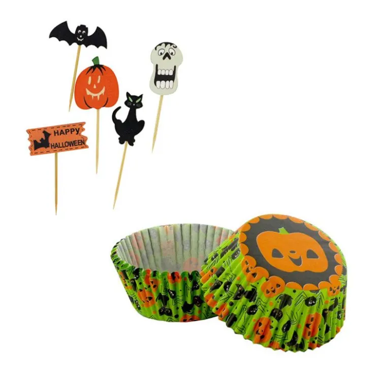 Kit déco cupcakes Halloween-Cerf Dellier