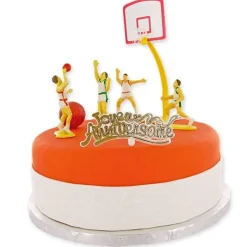 Kit décor gâteau Basket Ball-Cerf Dellier Best
