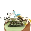Kit décor gâteau Campagne-Cerf Dellier Hot
