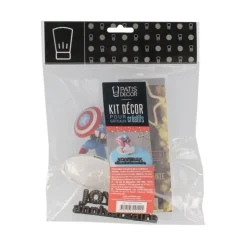 Kit décor gâteau Captain America-Cerf Dellier Outlet