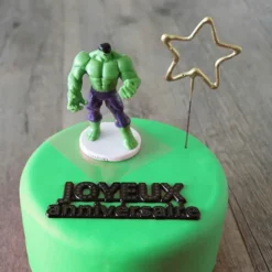 Kit décor gâteau Hulk-Cerf Dellier