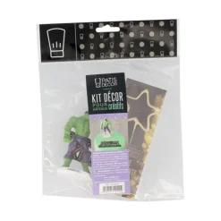 Kit décor gâteau Hulk-Cerf Dellier