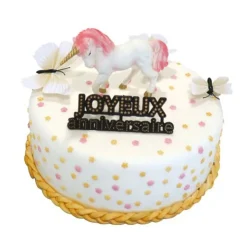 Kit Décor gâteau Licorne-Cerf Dellier Outlet