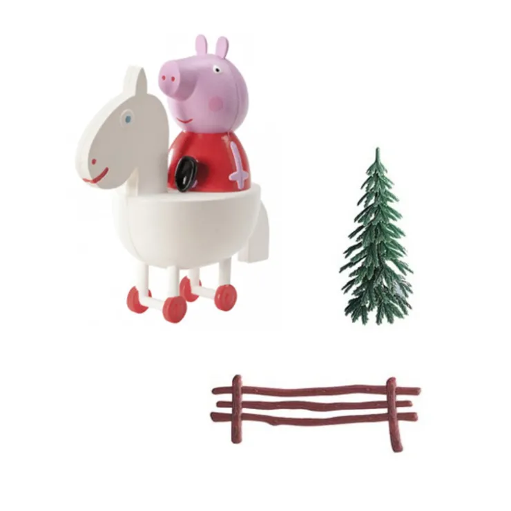 Kit décor gâteau Peppa Pig-Cerf Dellier Best