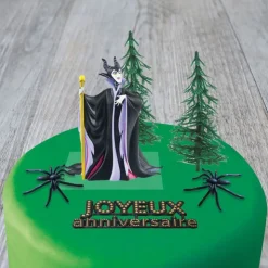 Kit décor gâteau sorcière maléfique-Cerf Dellier