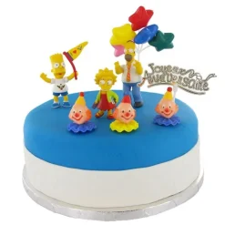 Kit Décor Gâteau The Simpsons-Cerf Dellier Outlet