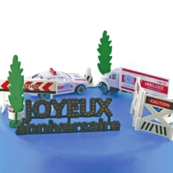 Kit décor gâteau Urgences-Cerf Dellier