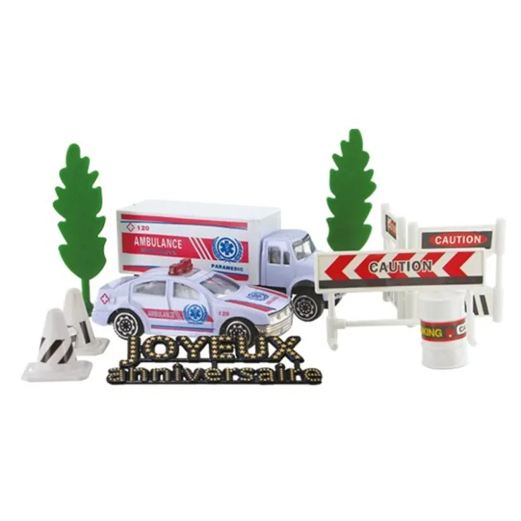 Kit décor gâteau Urgences-Cerf Dellier