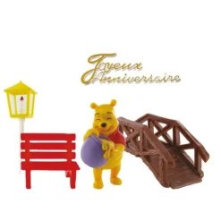 Kit décor Gâteau Winnie l'Ourson-Cerf Dellier