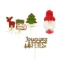 Kit décor Noël feutrine rouge-Cerf Dellier