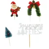 Kit décor Père Noël résine-Cerf Dellier Hot