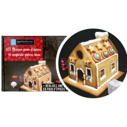 Kit Maison Pain d'Epices emporte-pièces seuls-Cerf Dellier New