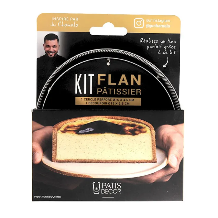 Kit pour flan pâtissier-Cerf Dellier Outlet