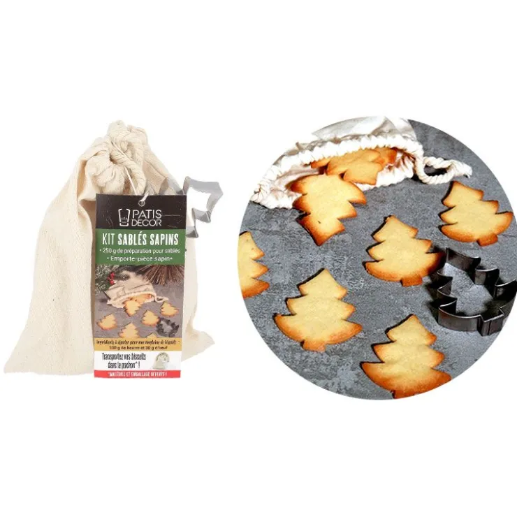 Kit sablés sapin-Cerf Dellier Outlet