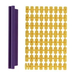 Kit tampons à biscuits chiffres et lettre-Cerf Dellier New