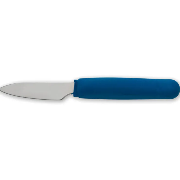 Lancette à huîtres sans garde ergonomique bleue 18,5 cm-Cerf Dellier