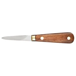 Lancette à huîtres sans garde manche palissandre 16 cm-Cerf Dellier Hot