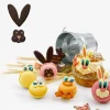 Lapins en chocolat noir (x 64) - DDM 07/24-Cerf Dellier Clearance
