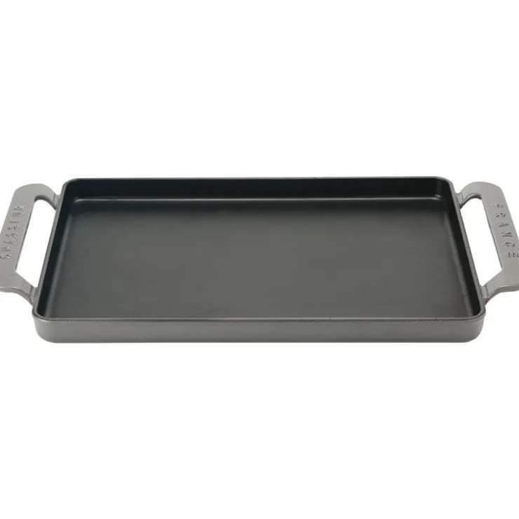 Le Chasseur plancha fonte émaillé 42 x 24 cm-Cerf Dellier Online