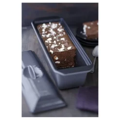 Le Chasseur terrine avec couvercle noire 32 cm-Cerf Dellier Sale