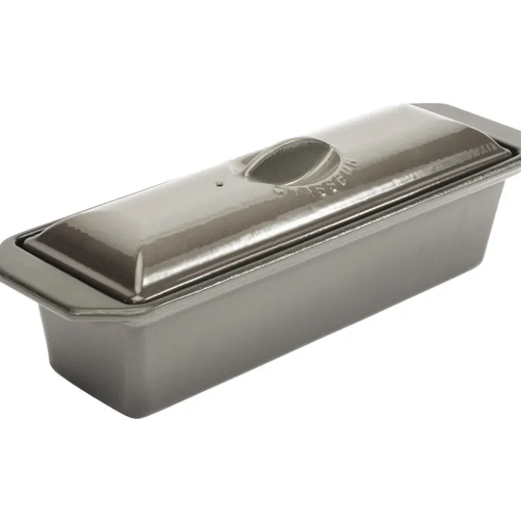 Le Chasseur terrine avec couvercle noire 28 cm-Cerf Dellier Outlet