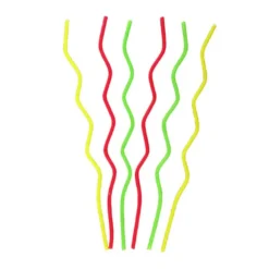Longues bougies zig-zag (x 6)-Cerf Dellier Outlet