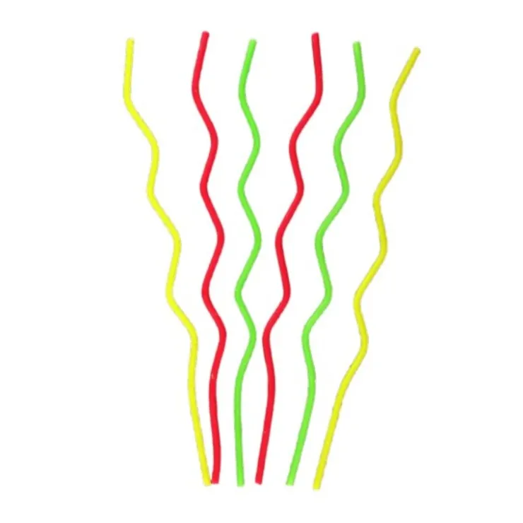 Longues bougies zig-zag (x 6)-Cerf Dellier Outlet