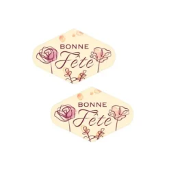 Losanges azyme Bonne Fête (x24)-Cerf Dellier Hot