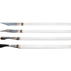 Lot de 12 lames boulanger acier au carbone grosses boules-Cerf Dellier New