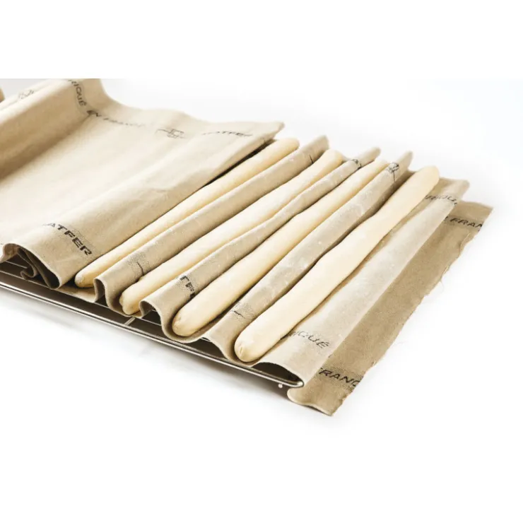 Lot de 10 toiles à couche ourlées pour ""parisiens"" 2,3 largeur 65 cm-Cerf Dellier Discount