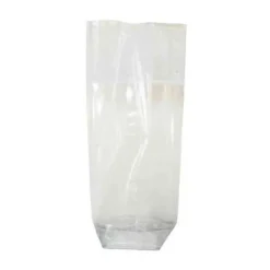 Lot sachets à motif dentelle blanche - 12 x 26 cm (x100)-Cerf Dellier Discount