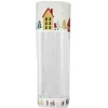 Lot sachets à motif village de Noël - 10 x 22 cm (x100)-Cerf Dellier New