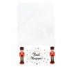 Lot sachets motif Casse-Noisettes + liens - 14 x 23 cm (x10)-Cerf Dellier Outlet