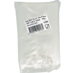 Lot sachets plats - 150 x 270 mm (x100)-Cerf Dellier Outlet