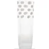 Lot sachets pois blancs fond carton - 120 x 275 mm (x100)-Cerf Dellier Hot