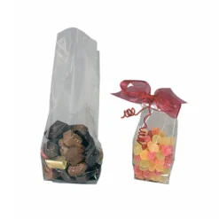 Lots sachets transparents fond plat -120+70x330mm (x50)-Cerf Dellier Clearance