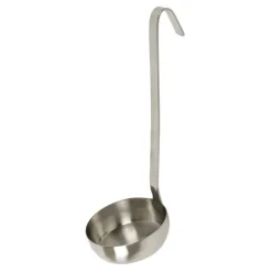 Louche inox à fond plat pour pizza 10 cm-Cerf Dellier Online
