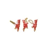 Lutins rouges sur piques assortis (x144)-Cerf Dellier New