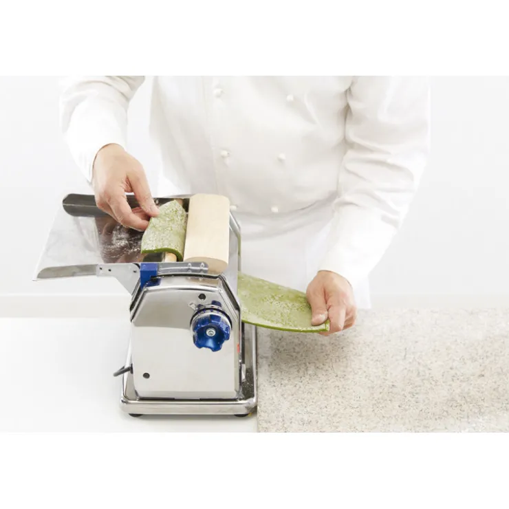 Machine à pâtes électrique 12 kg/heure laminoir 22 cm-Cerf Dellier Sale