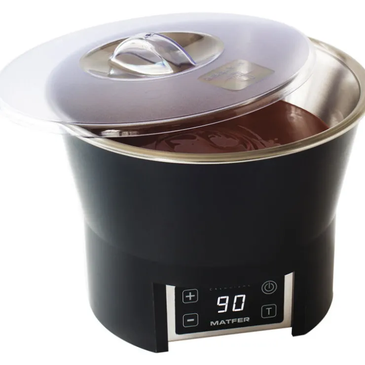 Matfer Caloribac rond C3 digital de 25 à 90° c capacité 3,5 litres 24 cm-Cerf Dellier Online