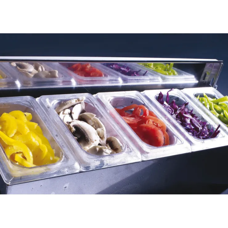 Matfer condibox avec 5 bacs GN 1/9 cristal-Cerf Dellier Sale