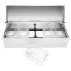 Matfer condibox avec 5 bacs GN 1/9 cristal-Cerf Dellier Online