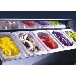 Matfer condibox avec 5 bacs GN 1/9 cristal-Cerf Dellier Online