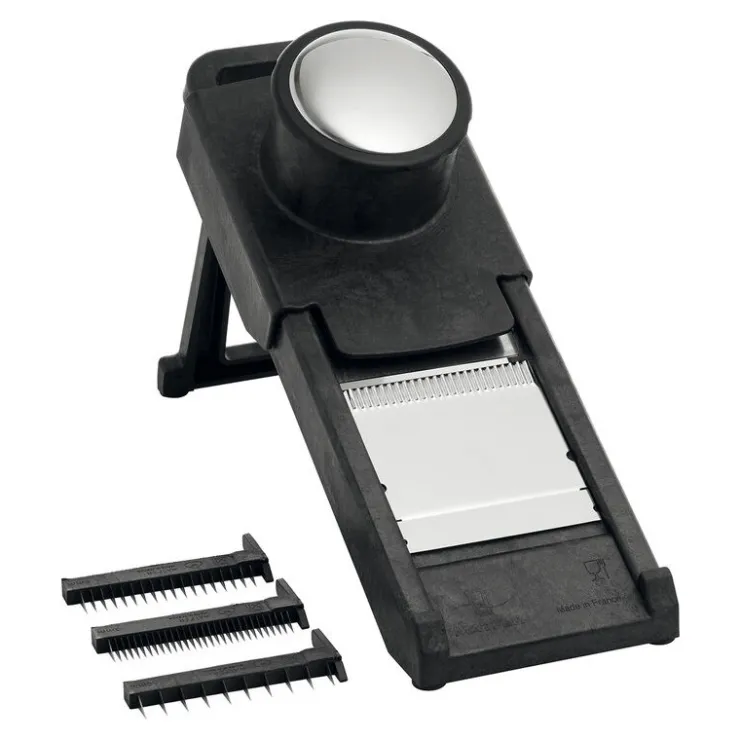 Matfer mandoline Exoglass 2000 ""S"" avec poussoir-Cerf Dellier Clearance