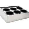 Matfer roll box inox 6 bols 38x36 cm-Cerf Dellier Discount