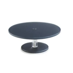 Mealplak présentoirs à gâteaux ronds anthracite 11 cm-Cerf Dellier Outlet