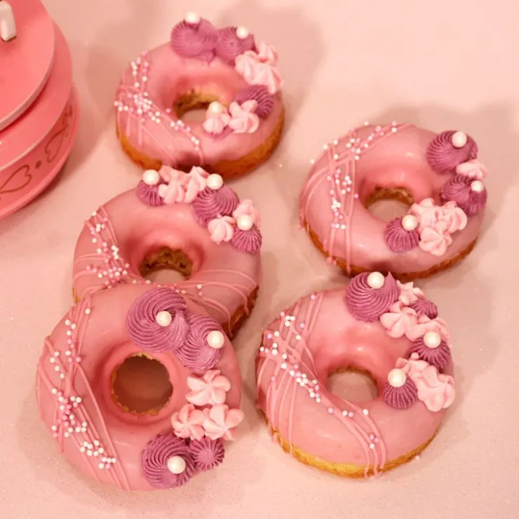Mini billes roses et blanches-Cerf Dellier Outlet