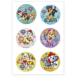 Mini disques azyme Pat Patrouille (x6)-Cerf Dellier Discount