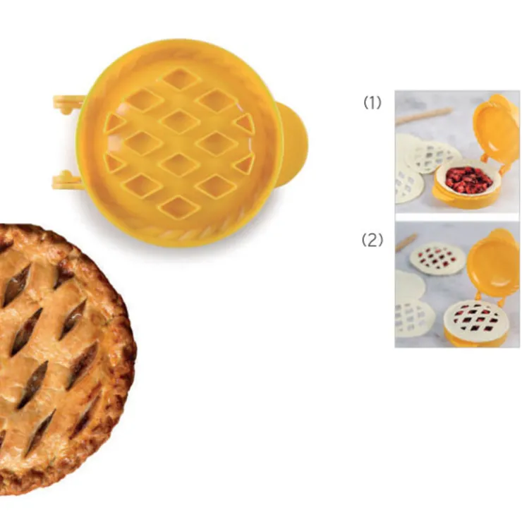 Mini moule à tartes quadrillées 18 cm-Cerf Dellier Sale