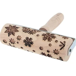 Mini rouleau empreintes Flocons de neige-Cerf Dellier